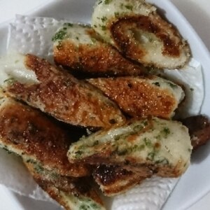 揚げずに簡単！ちくわの磯辺焼き風